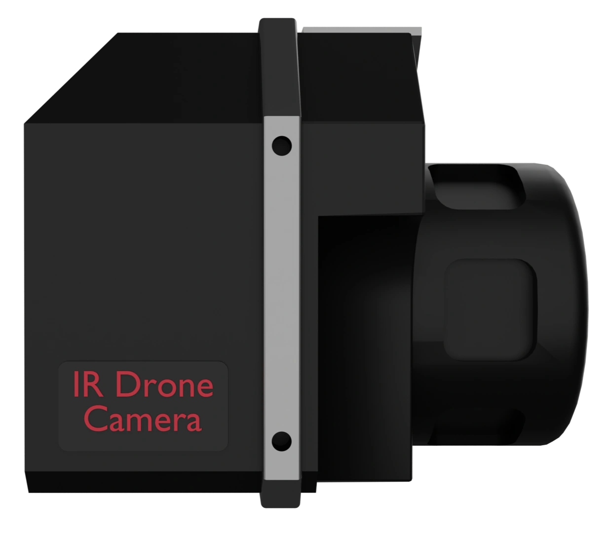 Vue latérale du capteur