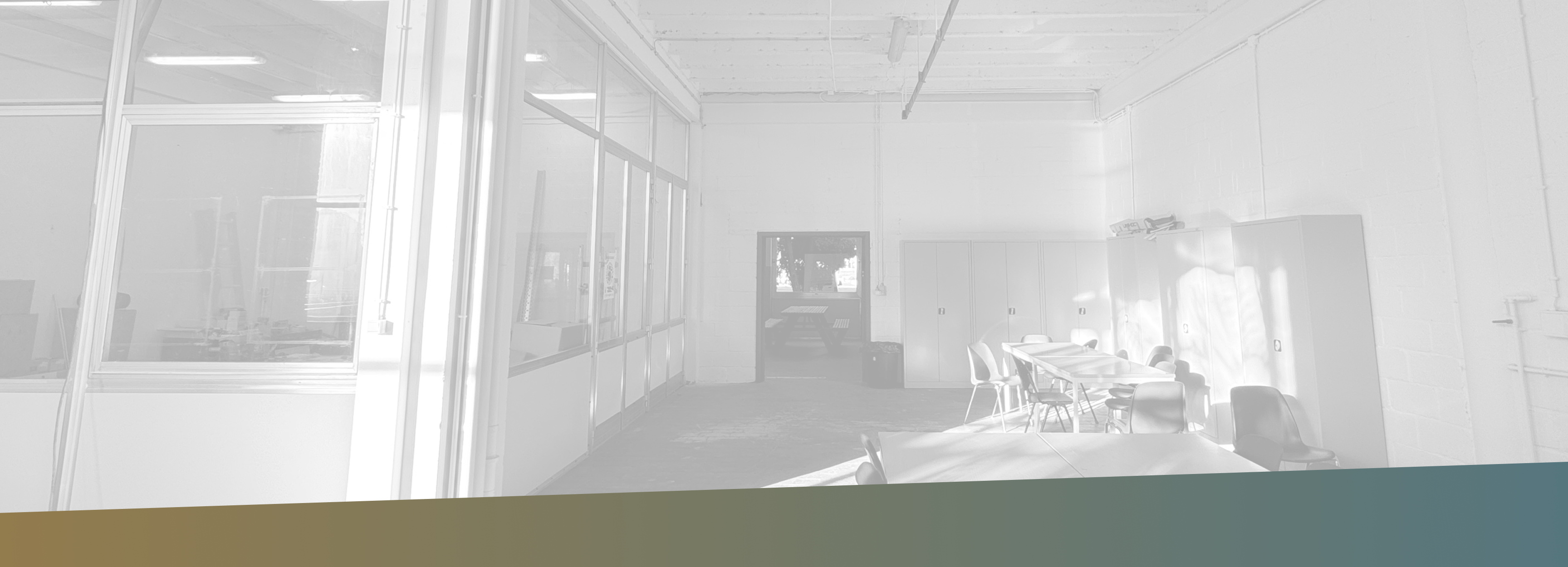 Image en noir et blanc du local sur lequel l'analyse est faite