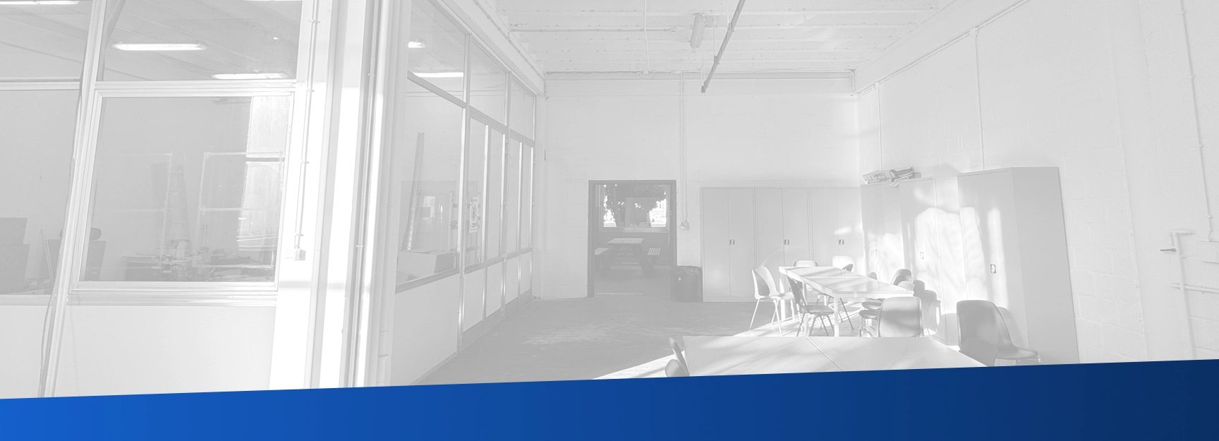 Image en noir et blanc du local sur lequel l'analyse est faite